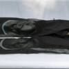 Front view: Innovative, 3-layer textile and leather construction with sealed waterproof seams and ventilation openings, which is fully compliant with GORE-TEX® motorcycle rain test requirements.