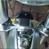 Super Brace fork stabilizer mounted on Virtual Riding TV's Harley-Davidson V-Rod.
Visit Super Brace's website for more information on the ultimate fork stabilizer for your make and model of motorcycle. http://www.superbrace.com