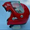 FFR Envy red with white and black detailing
Vridetv would like to thank our sponsor KBC Performance Helmets, for their continued sponsorship for the 2011 riding season. Visit their website at:  http://www.kbchelmets.com