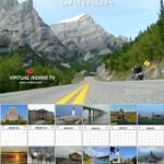 Chateau Frontenac, Quebec. Province House, Charlottetown, PEI. Peggy's Cove, Nova Scotia. Confederation Bridge, New Brunswick. Cape Spear, Newfoundland. Corner Gas Sask. White Rock, British Columbia. Banff, Alberta. House TCH, Manitoba. Medicine Lake, Alberta.  War Memorial, Ottawa. Black Tusk, BC